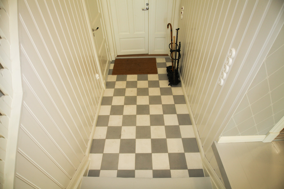 Cememt tile, Old Villa Hanko